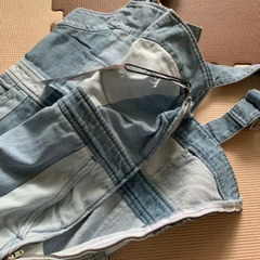 定価33,000円　グレースコンチネンタル　パッチワークサロペットの画像