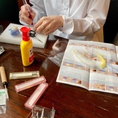 喫茶店でひとり遊びワークショップの画像