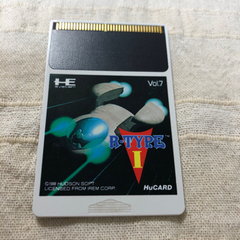 ■ R-TYPE Ⅰ PCエンジンゲームソフト　中古※タバコによる黄ばみ匂いありの画像