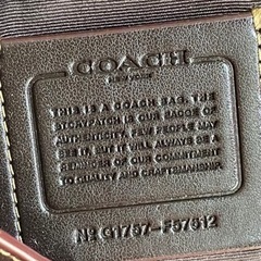 COACHハンドバッグの画像