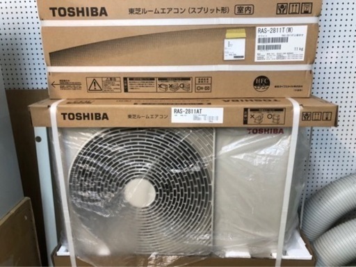 2.8kw 冷暖房エアコン　10〜12畳用　新品未使用　残り2台