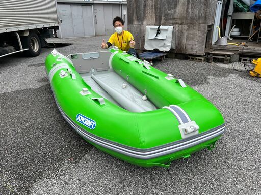 (商談中 10/28森)　未使用 JOYCRAFT キャロット303 ジョイクラフト ゴムボートセット
