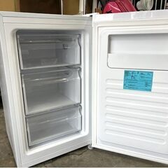ハイアール 冷凍庫 82L 2020年製 幅495×奥行550×高さ840mm JF-NU82A 冷凍ストッカー 縦型 80Lクラス ☆ 札幌市白石区 白石店 