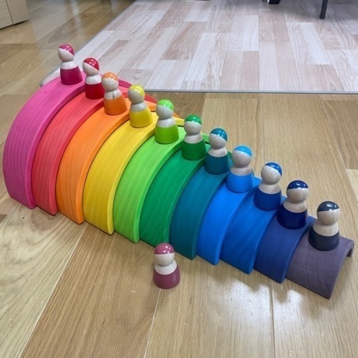 アーチレインボー レインボーフレンズ 色合わせ モンテッソーリ