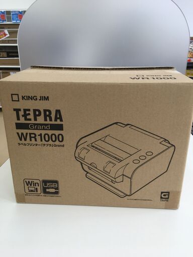 KING JIM ラベルプリンター「テプラ」Grand WR1000 未使用品