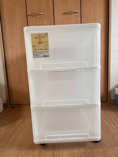 押し入れケース3段