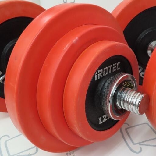 ♪IROTEC/アイロテック ダンベル 20kg×2＝40kg♪