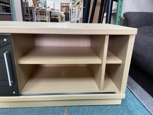 【リサイクルサービス八光　田上店　配達・設置OK】ニトリ ローボード(ジョアン2 120LB NA)　ナチュラル