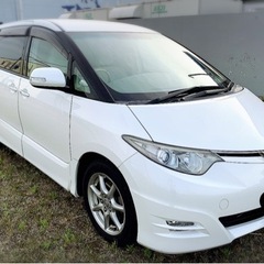 ⭐️激安‼️車検残有り エスティマ フルセグTV ETC⭐️の画像