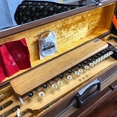 【大正琴】ハード、ソフトケース付き　琴伝流　敷島