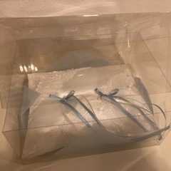 【リングピロー】ブライダルリングピロー、クラシカル 完成品の画像