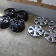 ★★鉄ホイール　4本セット　155/70R13 スズキ　エブリィ...
