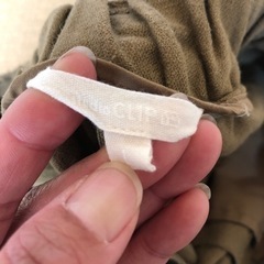 スタジオクリップ　麻　パンツ　Lの画像