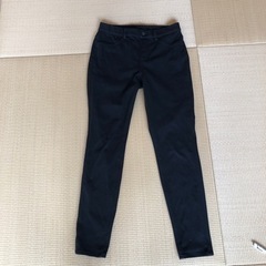 UNIQLO ストレッチパンツ　黒　L