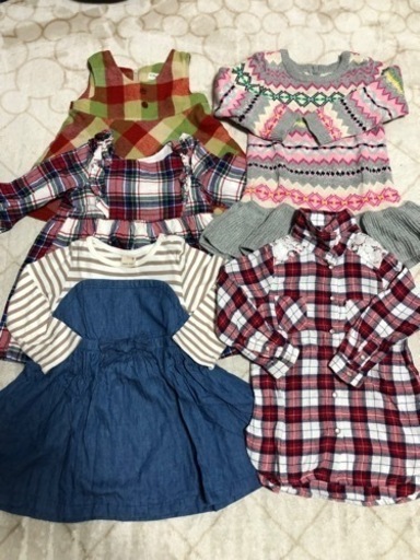 90〜95サイズ　秋冬服　キッズ服　子供服　女の子　まとめ売り