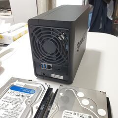 ファイルサーバーなどになります。Synology NAS DS218 4TB + 500GB HDD付き 本体＋電源のみ 即利用可能の画像