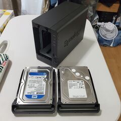 ファイルサーバーなどになります。Synology NAS DS218 4TB + 500GB HDD付き 本体＋電源のみ 即利用可能の画像
