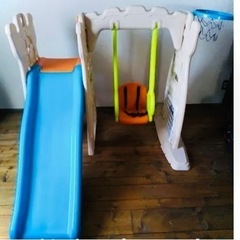 【4/18お取引決まりました、受付終了】室内すべり台・ブランコ　...