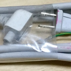 純正 未使用品  MacBookPro AC 延長コード（未使用）新品の画像