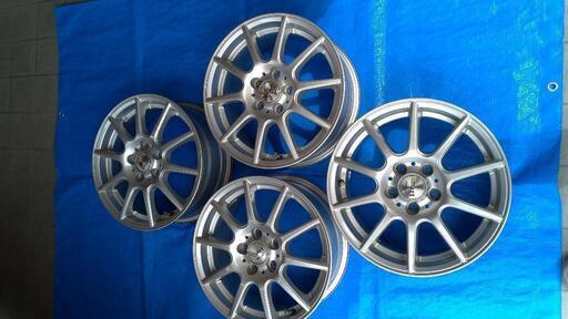 アルミホイール15インチ5穴4本セット(中古)