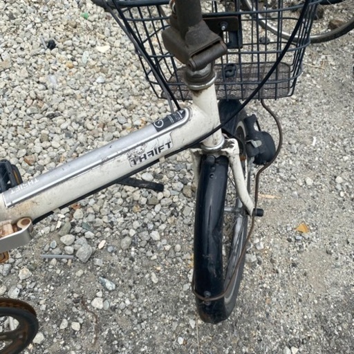 【配送可能】THFIFT 自転車 ホワイト
