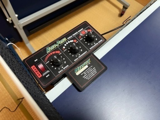 ロボポン2040＋IGNIO 国際規格卓球台　ネット付き