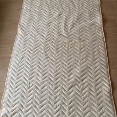 ニトリ ウォッシャブル メッシュ敷きパッド 専用ネット付き！の画像