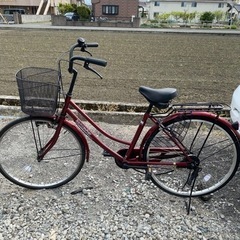【配送可能】SOUTHERNPORT 自転車 レッド
