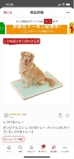 犬用トイレトレー☆特大サイズ