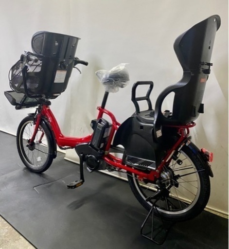 関東全域送料無料 保証付き 電動自転車 ヤマハ パスキスミニ 20インチ 8.7ah 3人乗り 現行