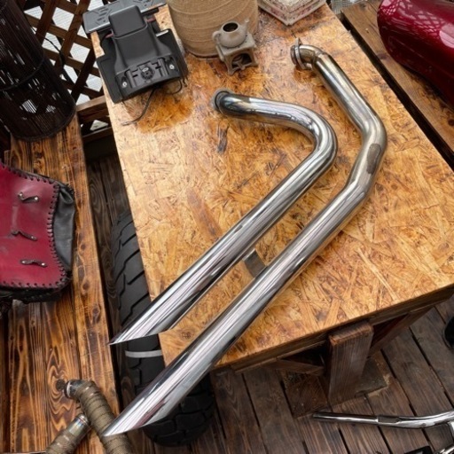 ハーレーダビッドソン　ソフテイルマフラー