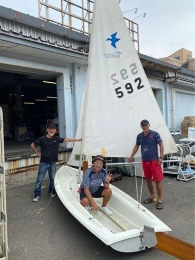 【美品】セイリングヨット　コガモ3.7