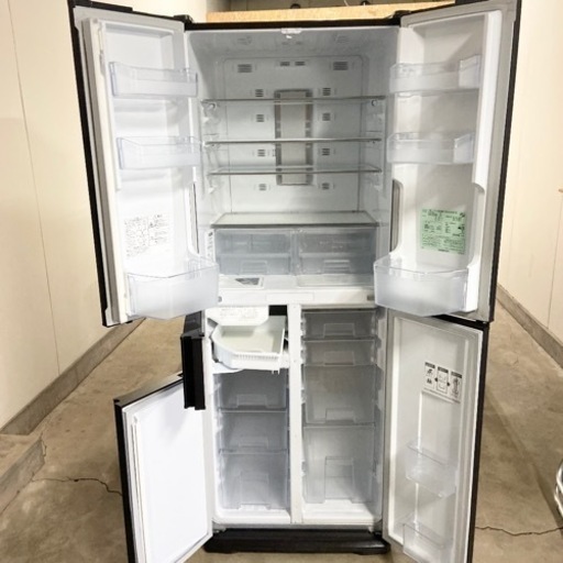 売切れました?三菱　5ドア冷蔵庫　ブラウン　容量405L   MR-A41YW-BR