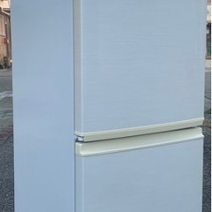 🔰配送無料🚛当日配送‼️シャープ　137L つけかえどっちもドア🎖 ノンフロン⚪️ 洗濯機　も出品　✨大阪　兵庫　京都　奈良の画像