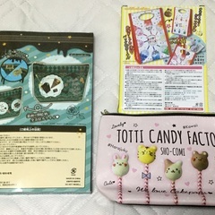 【まとめ売り】Sho-Comi ふろくバッグ ポーチ 3点セット ※個別売り相談可の画像