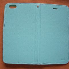  iPhone6Plus / iPhone6sPlus 手帳型  カバー  ミントグリーン  を 300円 で譲りますの画像