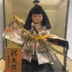 五月人形　祝太刀譲ります！！！の画像