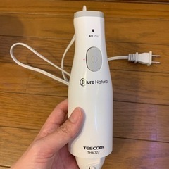 テスコム　スティックブレンダー(ハンドミキサー)　THM322の画像