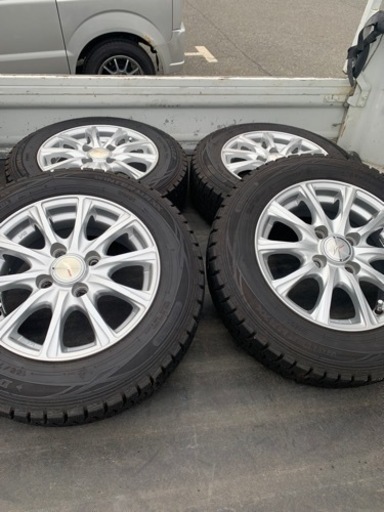 ダンロップスタッドレスホイールセット155/70R13