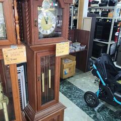 【珍品】値下げしました！　Tempus Fugit  柱時計  ...