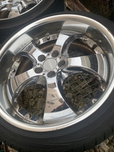 18インチ タイヤホイール 深リム プリウス等