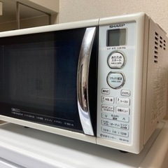 SHARP オーブンレンジ 中古 説明書つきの画像