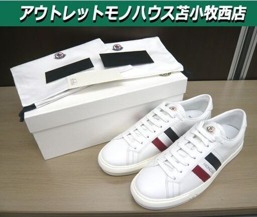 新品 未使用品 モンクレール スニーカー ニューモナコ サイズ42 約27cm MONCLER NEW MONACO 苫小牧西店
