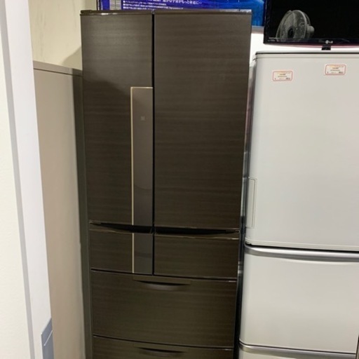 三菱冷凍冷蔵庫　MR-JX53X-RW1 525L 2014年製
