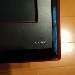 ソニーブラビア　KDL-22J5の画像