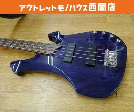 キラー エレキベース KUMOVI クモービー パープル 24フレット Dir en Grey 4弦ベース 西岡店