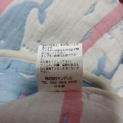 サンデシカ おくるみ クジラ 綿100%👶の画像