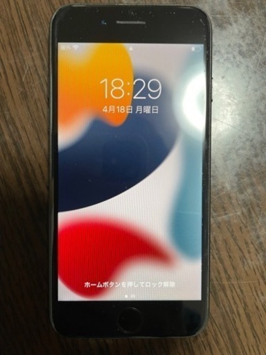 iPhone 7Black 32G simロック解除済み 美品