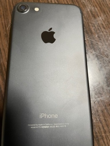 iPhone 7Black 32G simロック解除済み 美品