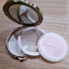 昭和レトロ　コンパクトミラーの画像